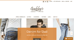 Desktop Screenshot of gadsbys.ca